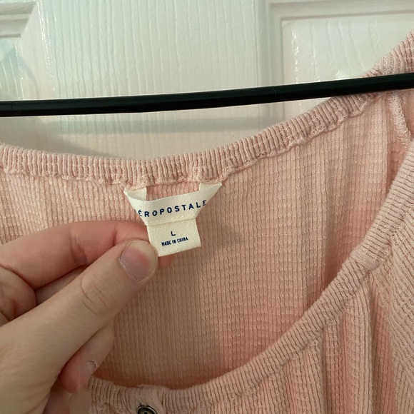 Pink Aeropostale Frilly Blouse - Picture 4 of 5
